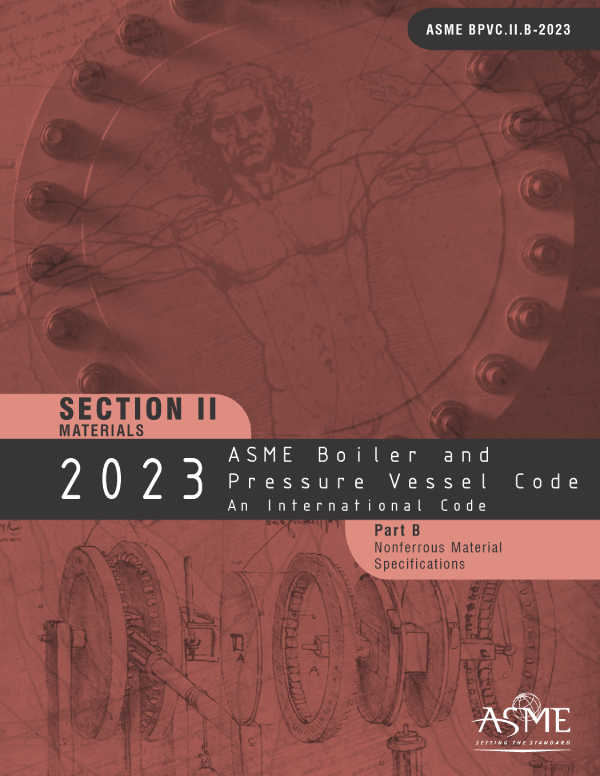 ASME BPVC Section II Part B-2023